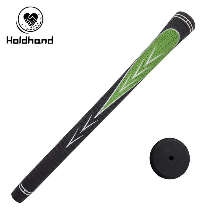 Anti-Slip Black Rubber Golf Grip – Tacky Pattern For Enhanced Feel And Control suppliers