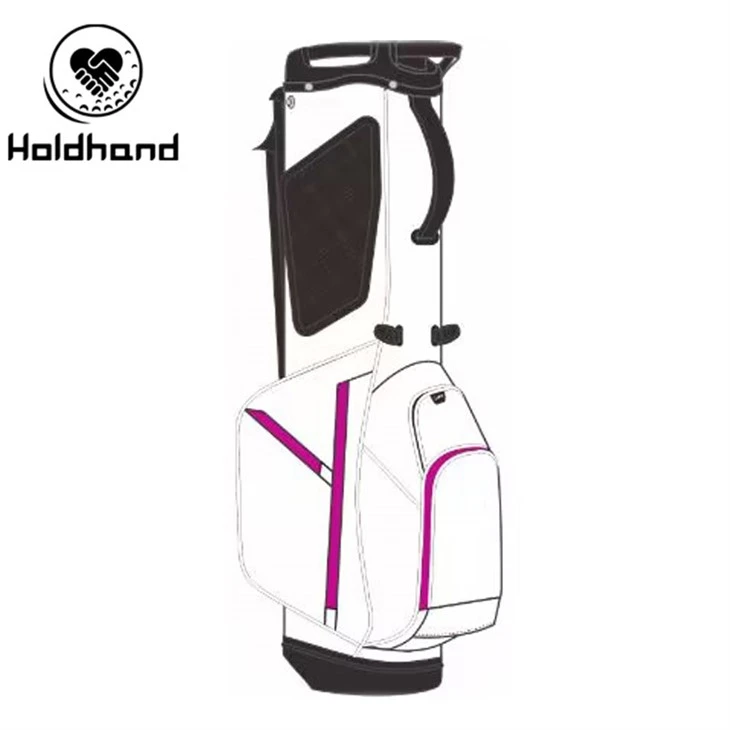 Borsa stand personalizzata dal design HOT in blocchi di colore