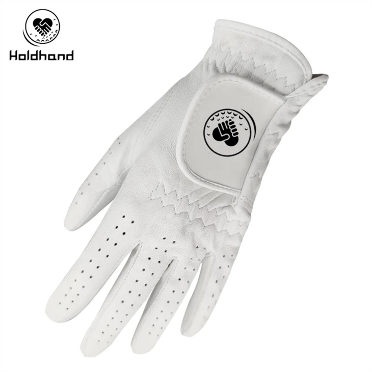 Guanti da golf personalizzati in pelle Cabretta Plain