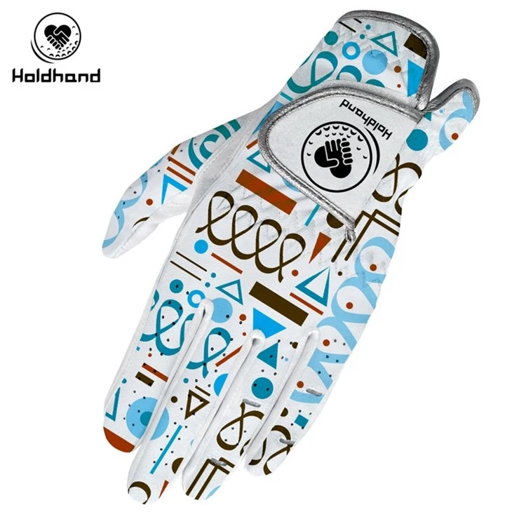 Golf Gloves Custom Logo Printing Design Weather Spann Premium Synthetic GLoves