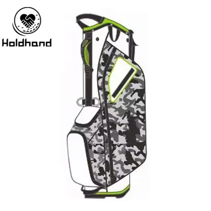 Borse da golf con struttura leggera per sacca da golf con design personalizzato di vendita calda di alta qualità